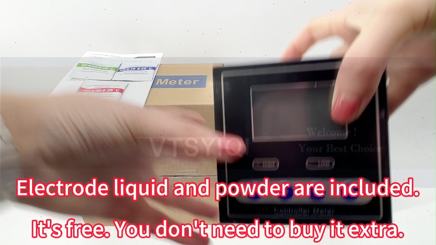 Industrial pH Controller Meter PH Meter with Range 0-14pH Accuracy ±0.02pH