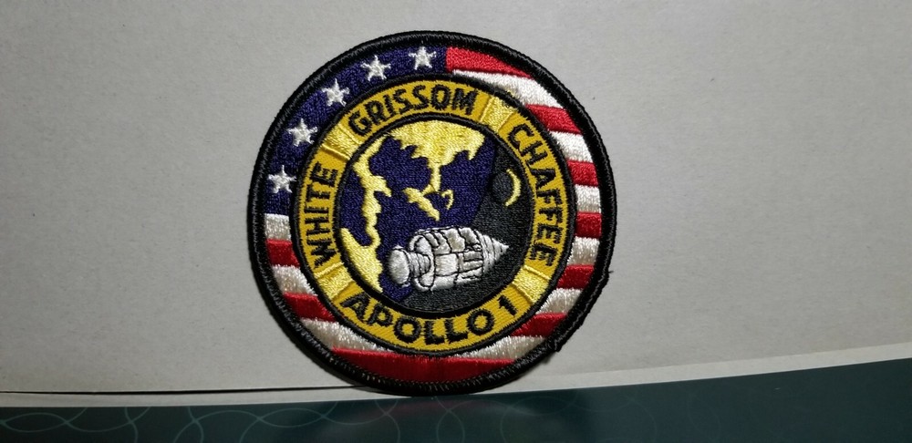 APOLLO 1 MISSION PATCH (GRISSOM-WHITE-CHAFFEE)