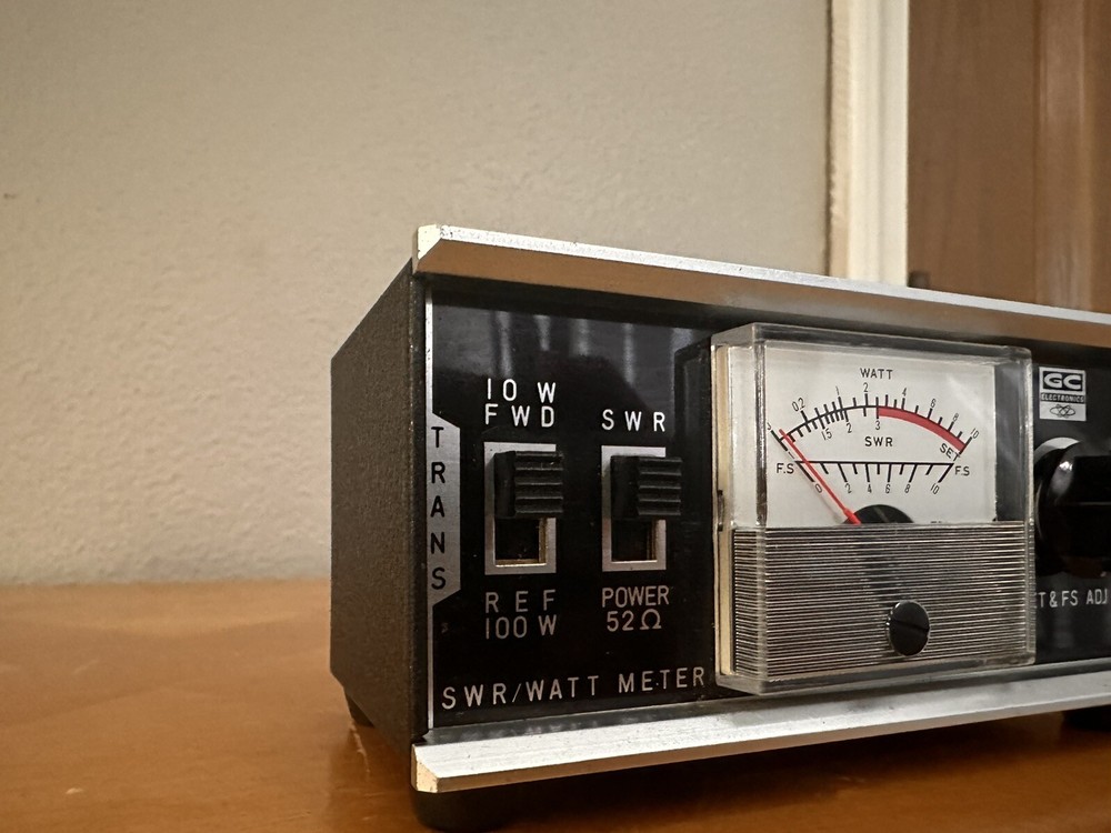 Vintage GC Electronics CB Omni Meter model 18-157 Untested.
