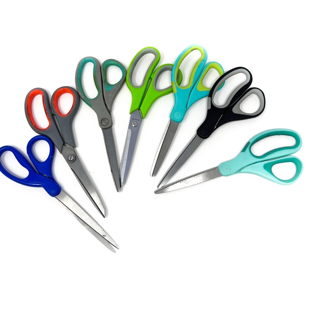 7 Pcs Target, iBayarn, Amazonbasics Paper Edgers Cutters Scissors, Shears Set