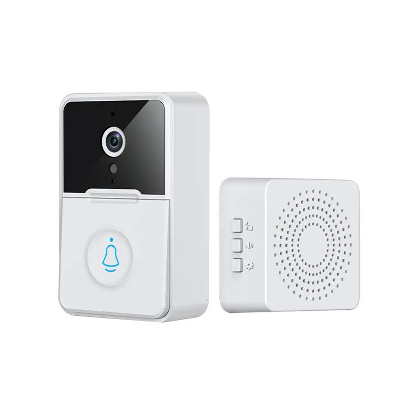 Wireless Smart WiFi Video Doorbell Camera Intercom Ring Bell with Chime Security