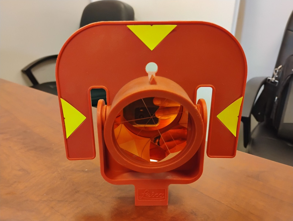 High Precision Circular Prism with Holder- LEICA