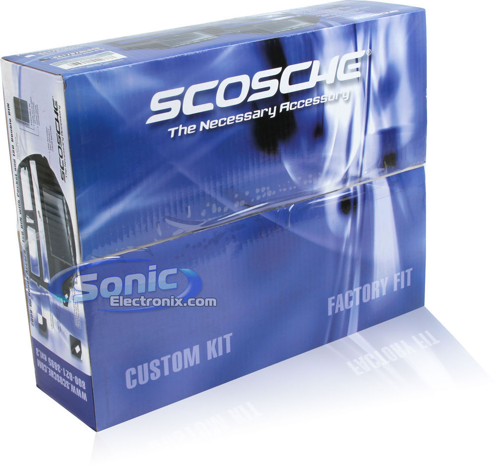 Scosche HA1707DCDGB Single/Double DIN Install Dash Kit for 2008-Up Honda Accord