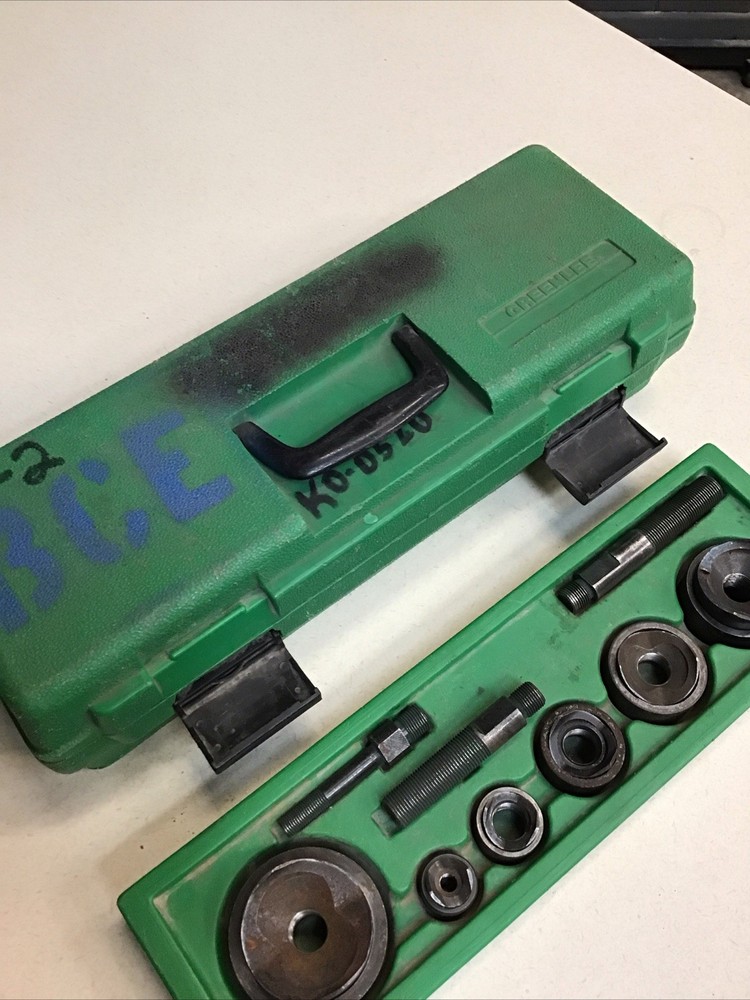 Greenlee Ratchet Knockout Partial Punch Driver Set 1806 “As Shown”