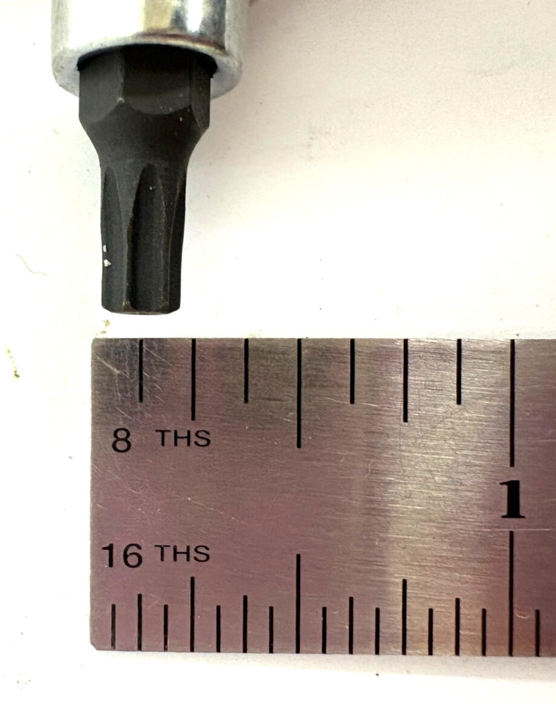 1/4" DRIVE SD-25 STAR BIT SOCKET MIT 1338