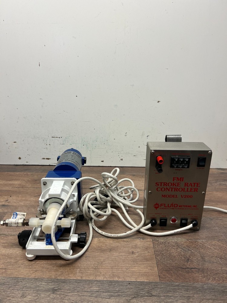 FMI Fluid Metering QVG50 Lab Pump with V200 Stroke Rate Controller