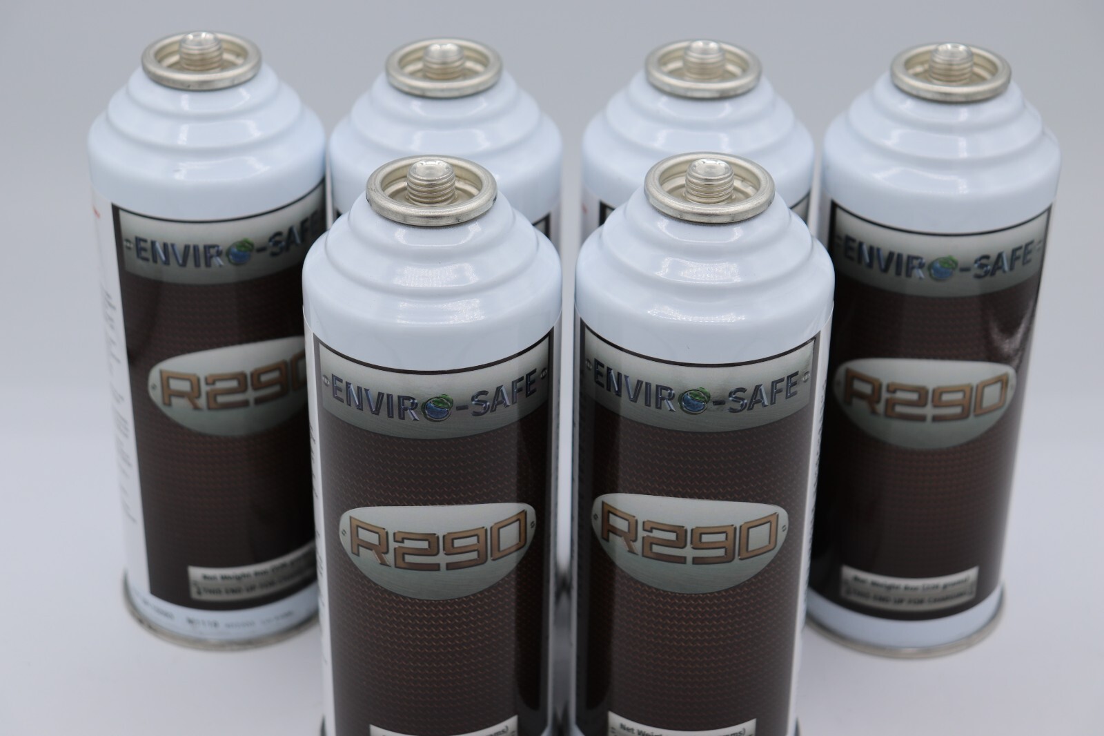 R290 Refrigerant - 6 Pack (Approved for Fridges, Freezers and Ice Makers)