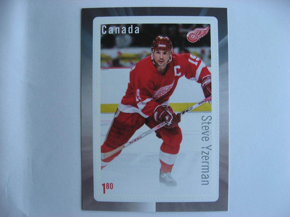 CANADA $1.80 Steve Yzerman underinking? printing error, check it out