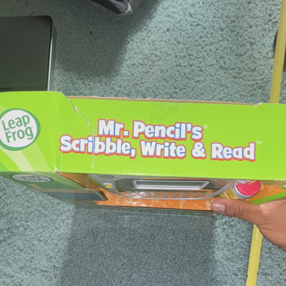 LeapFrog Mr. Pencil's Scribble, Write & Read Electronic Learning Toy Model 80-6…