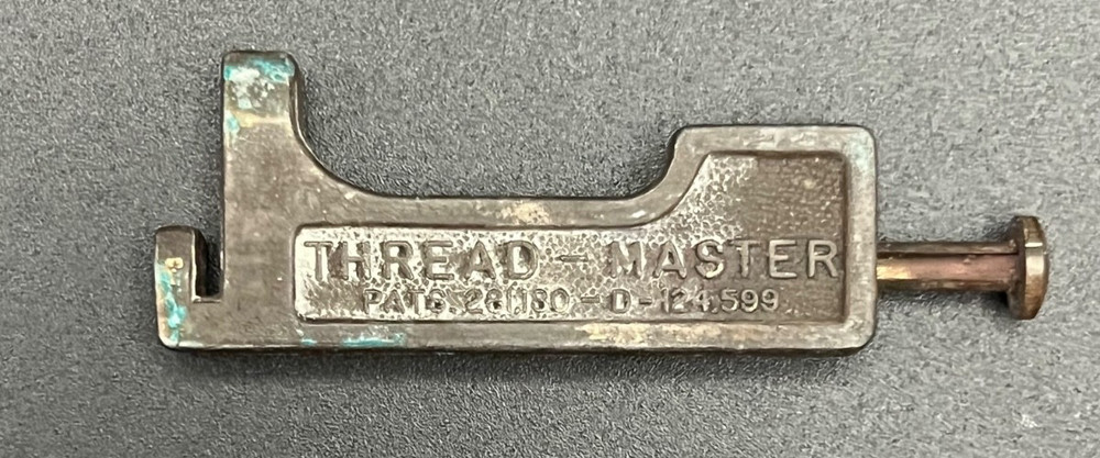 RARE Vintage Threadmaster and Threadall Automatic Needle-Threader Set