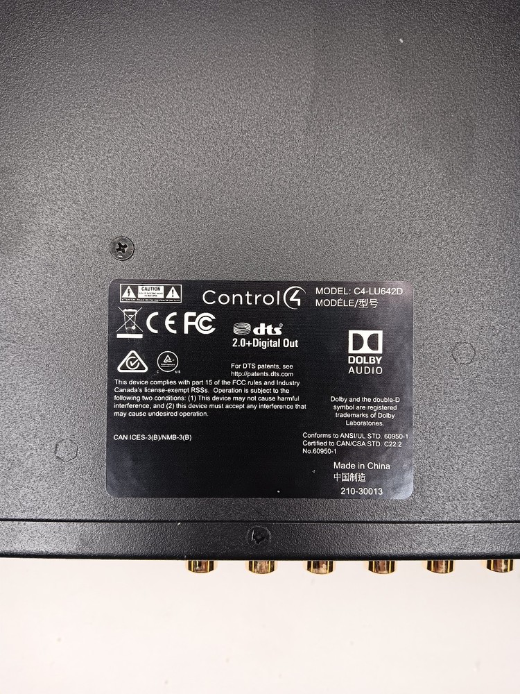 Control4 C4-LU642D Video Matrix With Down Mixing *Wrong Box*