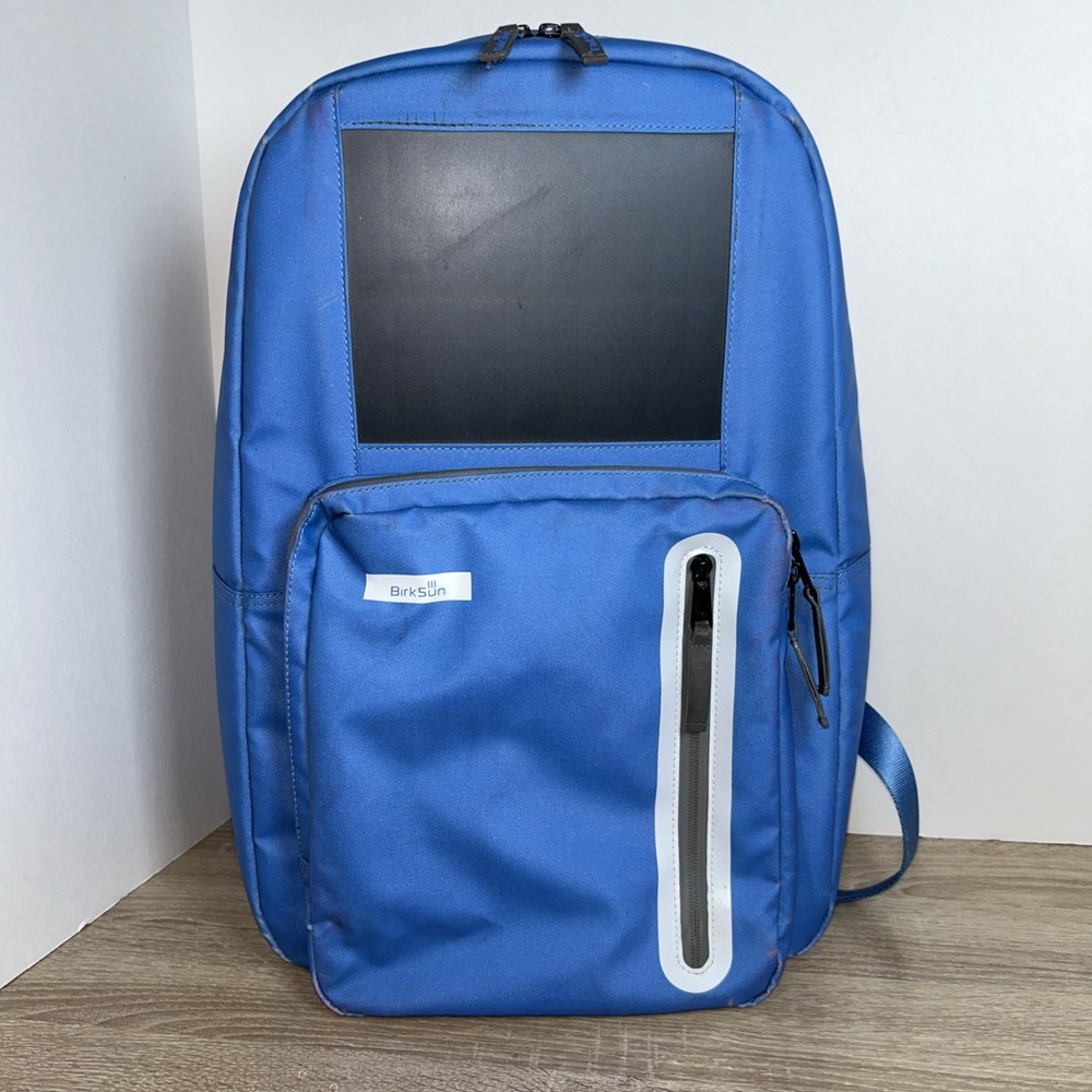 BirkSun Boost 2 Solar Backpack Blue
