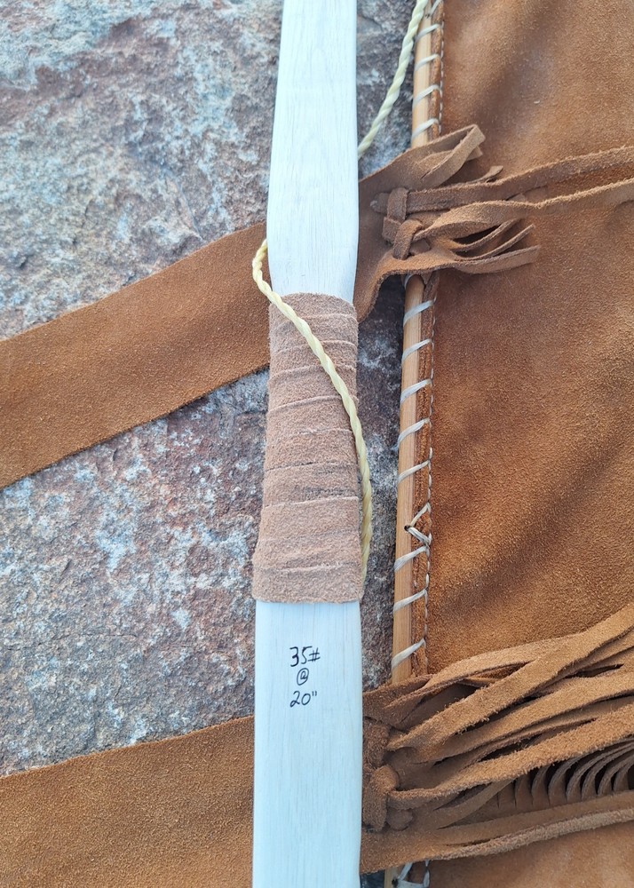 sinew backed white oak bow