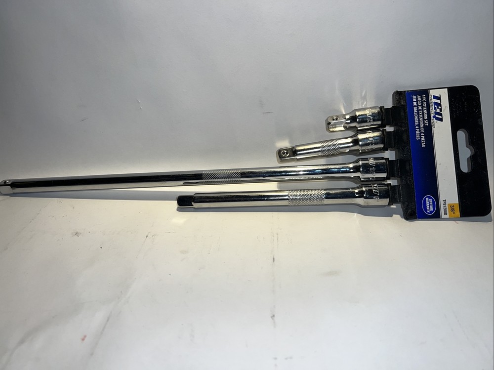 TEQ Correct Professional 3/8" Drive Extension 4 Piece Set - TP81200D
