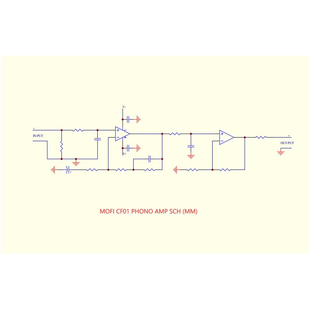 1pc MMCF01-OP Phono Amplifier(MM) RIAA PCB boards