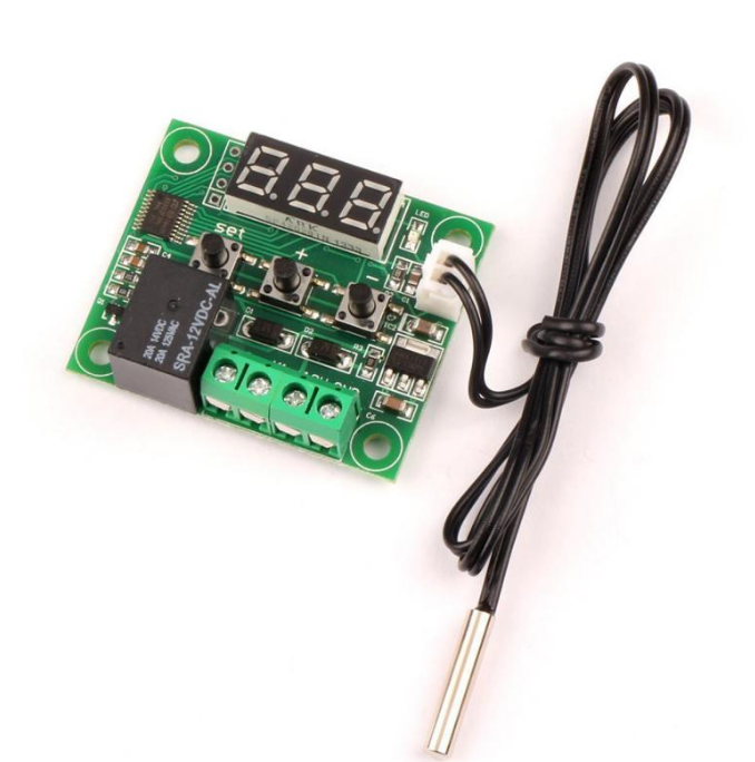 W1209 Digital LED DC 12V Heat Cool Thermostat Temperature Control Switch Module