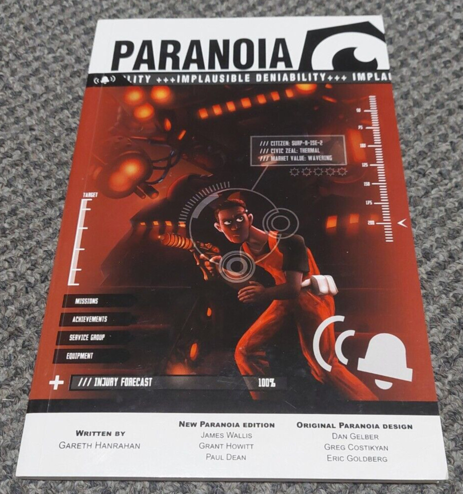 Paranoia - Implausible Deniability - Mongoose RPG