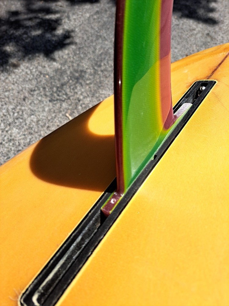 Colorful Surfboard Fin