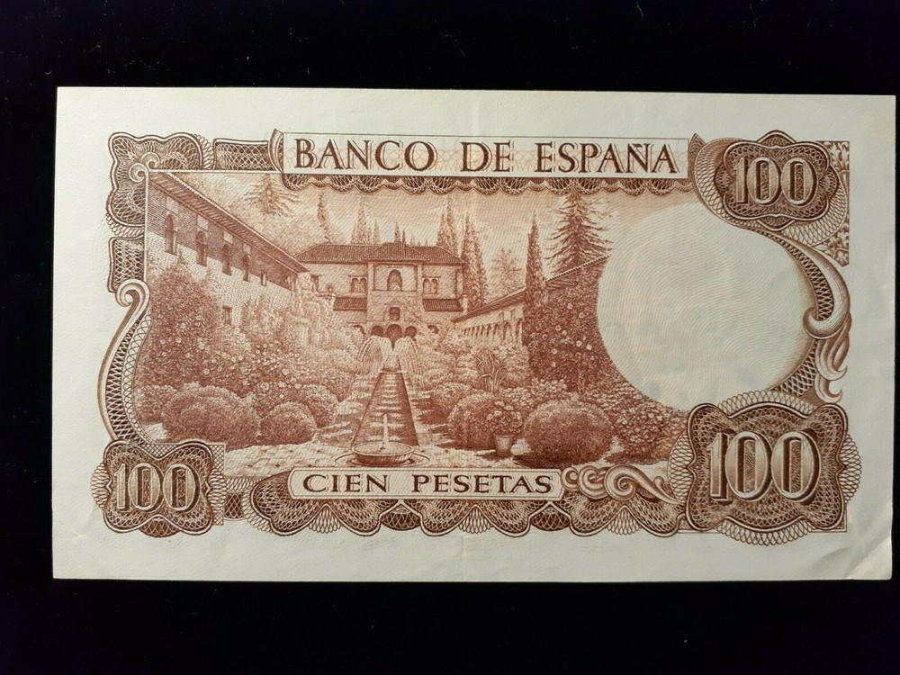1970 100 PESETAS SPAIN P 152