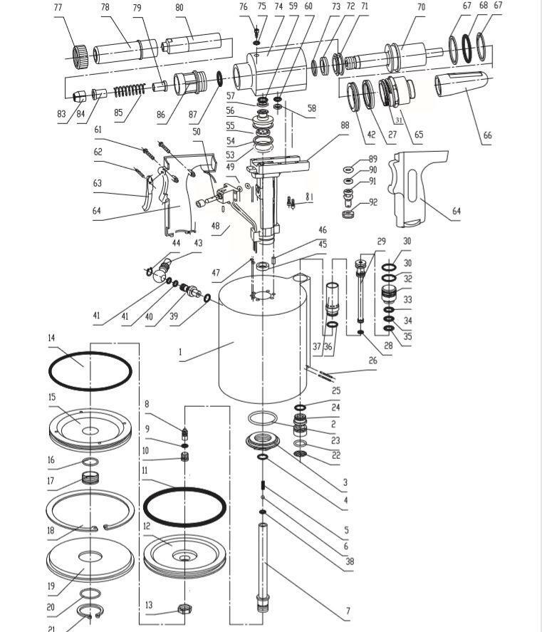 RAT1100 Lockbolt Tool