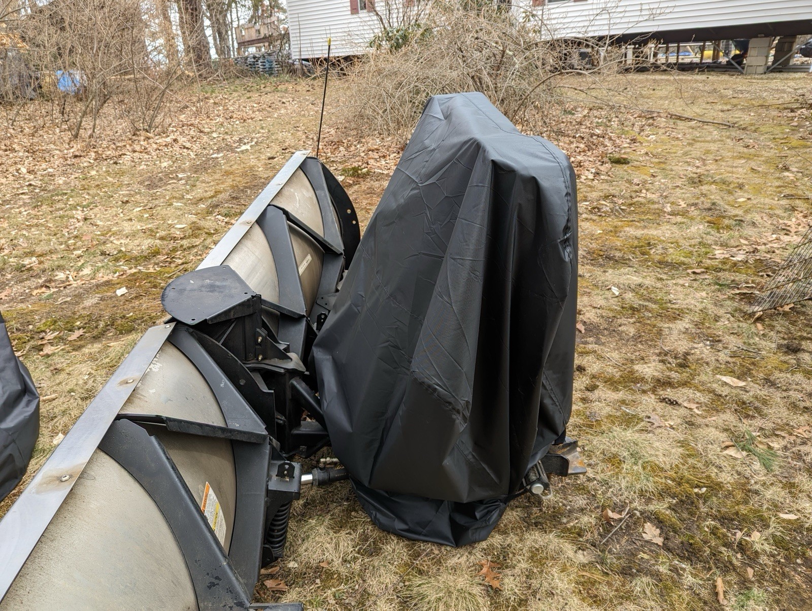 Plow Hydraulics Cover - Straps to Mounting Pins - Universal Fit - Free Shipping