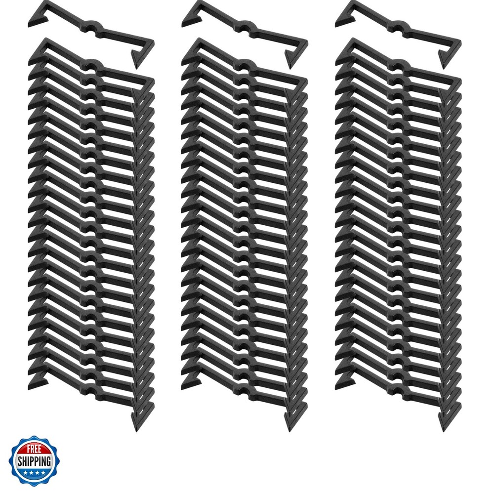 Pegboard Hook Locks Black Plastic Peg Locks Pegboard Hook Retainers Display O...