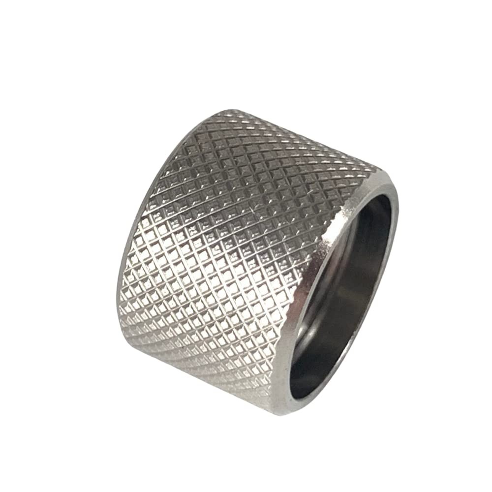 1/2x28 Barrel Thread Protector Nuts 9mm Silver Hardware Fastener Equipment