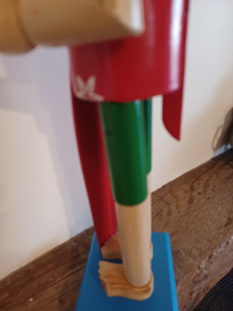 Surfer NUTCRACKER Figurine Holiday Decor. 14 Inch Height