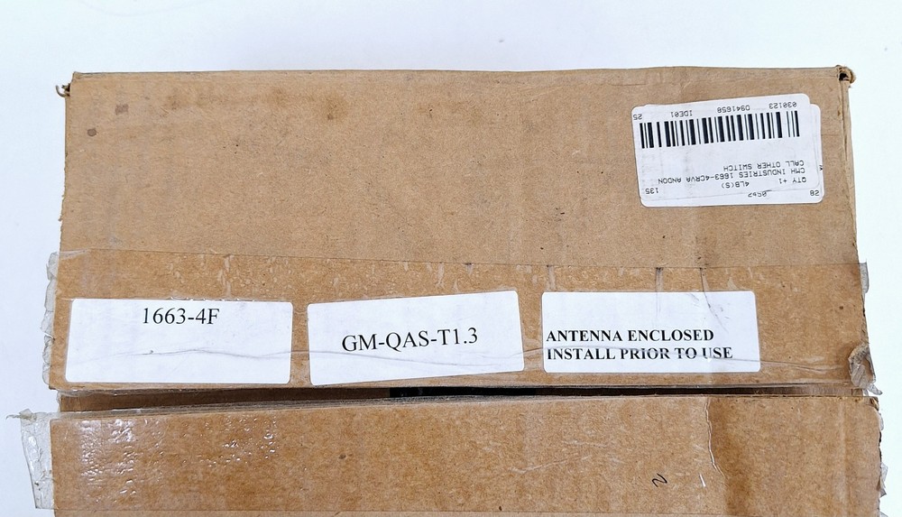 CMH Industries 1663-4CRVA / 1663-4F Qas Andon Call Switch