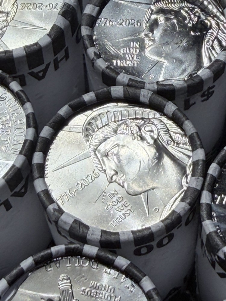 2026 D Half Dollar Roll Mint Au 1 ROLL From Box!