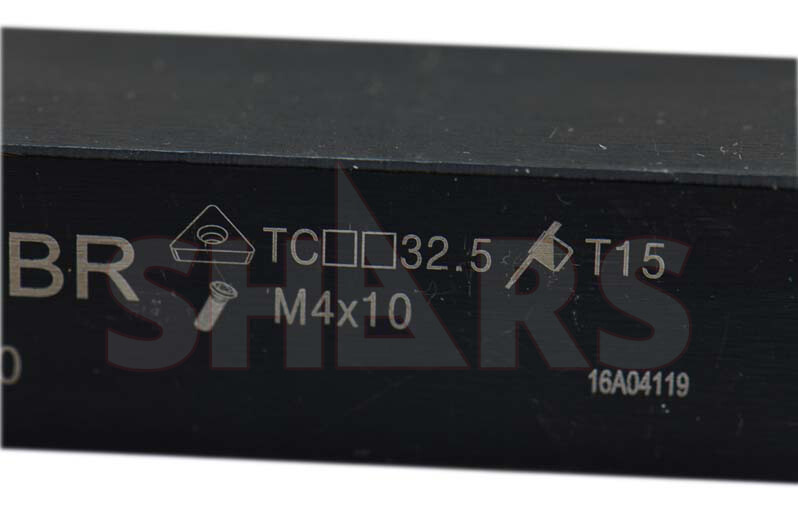 SHARS 5PC 3/4" INDEXABLE TURNING TOOL BIT + INSERTS + CERTIFICATE Save $72.90 P]