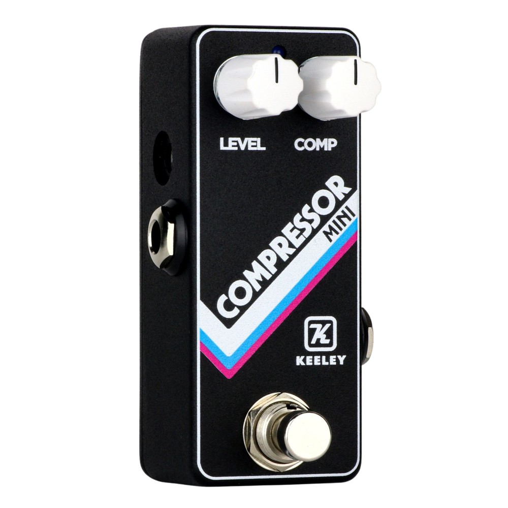 Keeley Compressor Mini Compressor Effects Pedal, Black Neon
