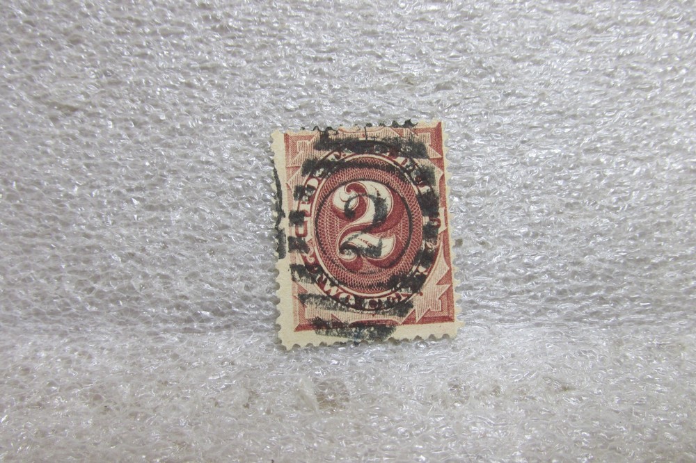 1884 U.S. CANCELLED 2c POSTAGE DUE SCOTT #J16