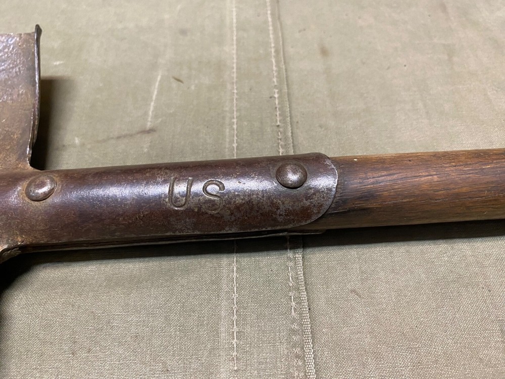 ORIGINAL WWI WWII US ARMY M1910 T-HANDLE FIELD E-TOOL ENTRENCHING SHOVEL-