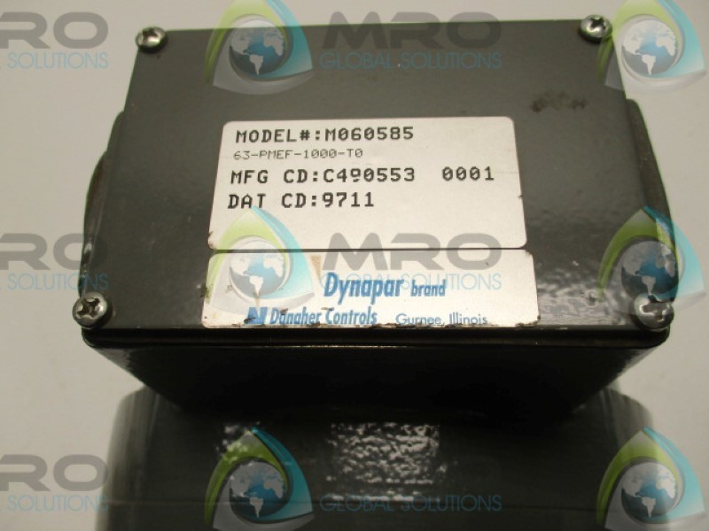 DYNAPAR 63-PMEF-1000-T0 ROTARY SHAFT ENCODER NSNP