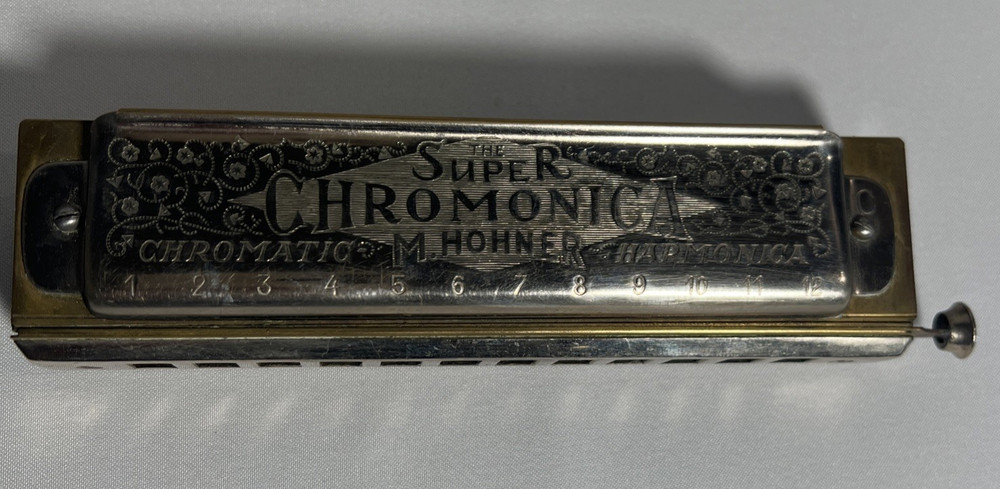 M. Hohner The Super Chromatica "C" w/Red Case