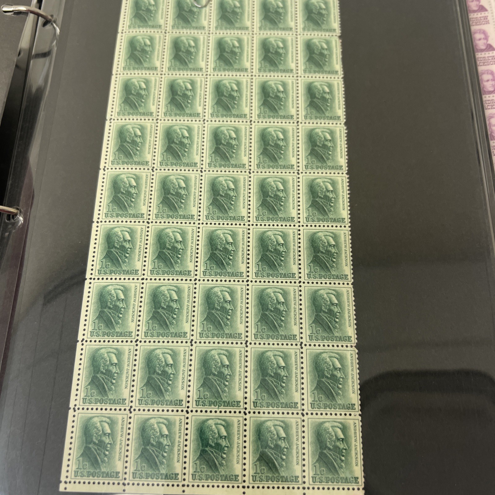 HUGE Unsearched Binder Of New and Used Stamps Vintage US And Overseas Make Offer