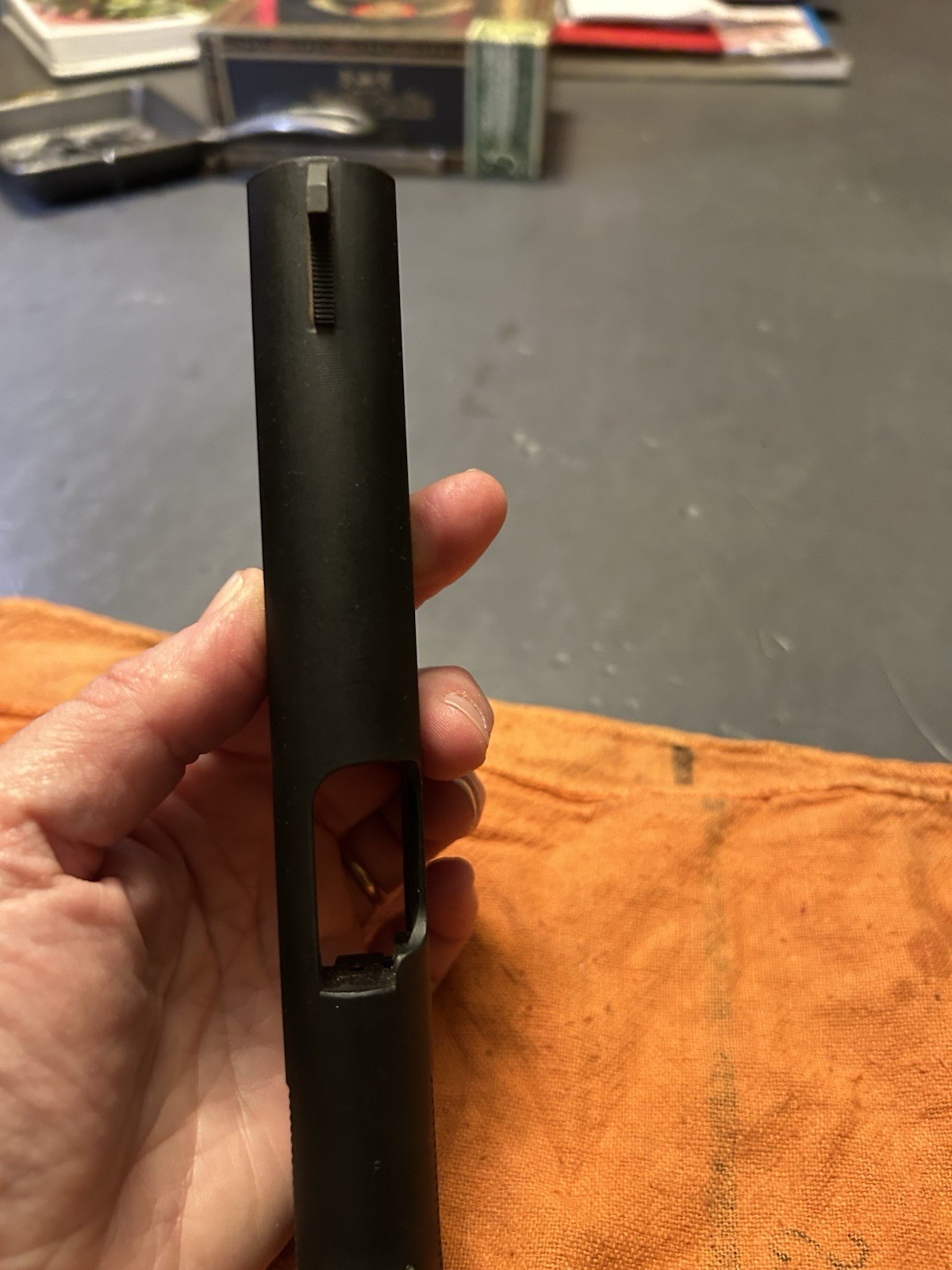 Remington Rand 1911 Dulite Finish General Shaver Division Slide 1943