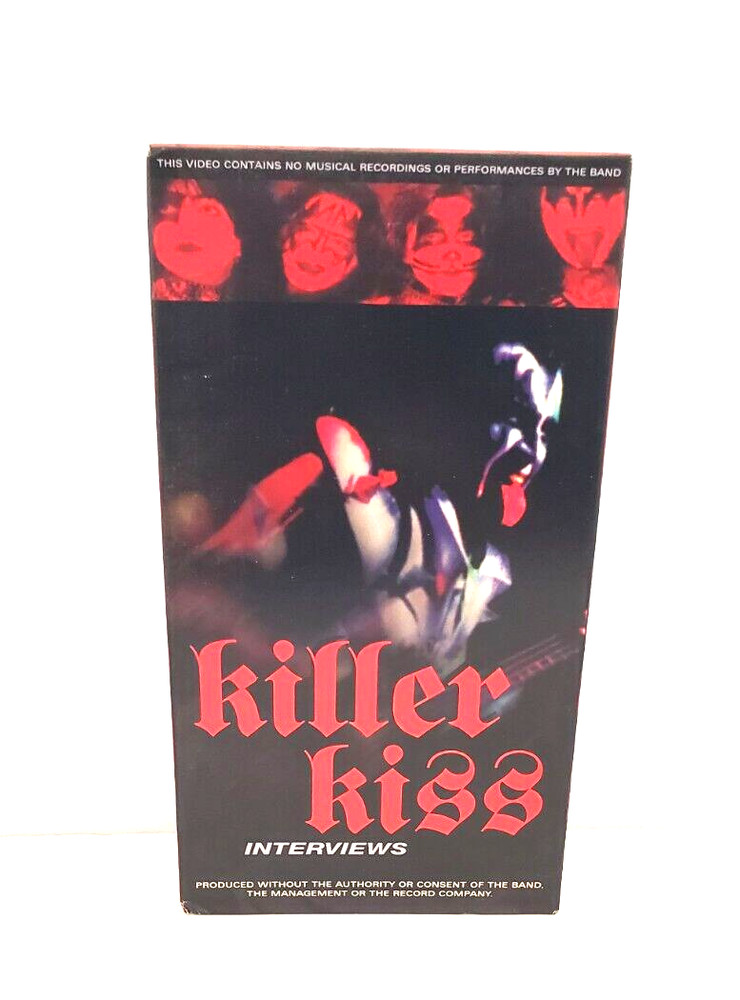 KISS Killer Kiss Interviews VHS 1999 Rock Doc Compilation 4505