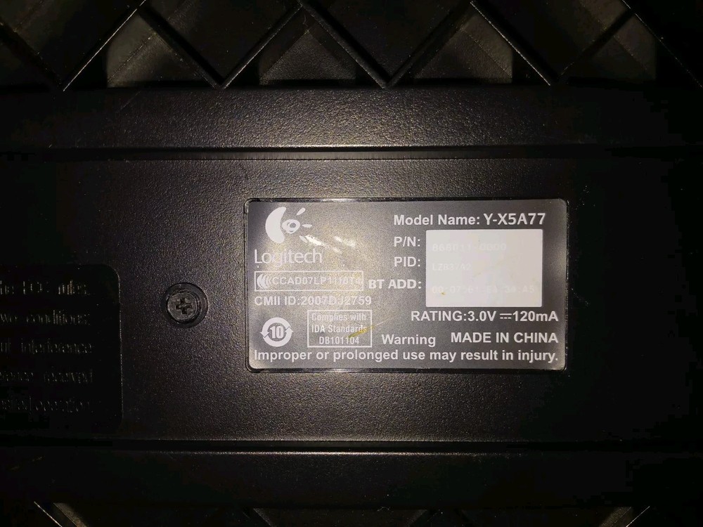 Playstation 3 Logitech Keyboard