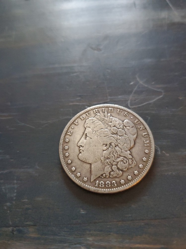 1883 P Morgan Silver Dollar