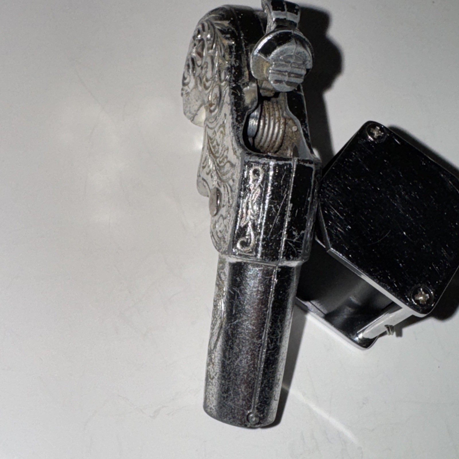 Vtg 1959 Mattel Toy Remington 1867 Derringer Pistol Cap Gun Cowboy Belt Buckle