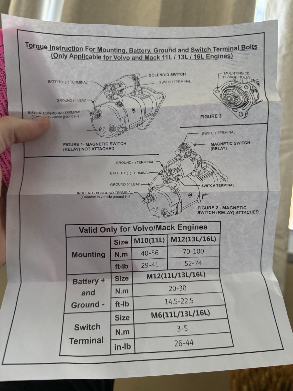 Delco 61003775 Starter Motor, 39 MT (Genuine)