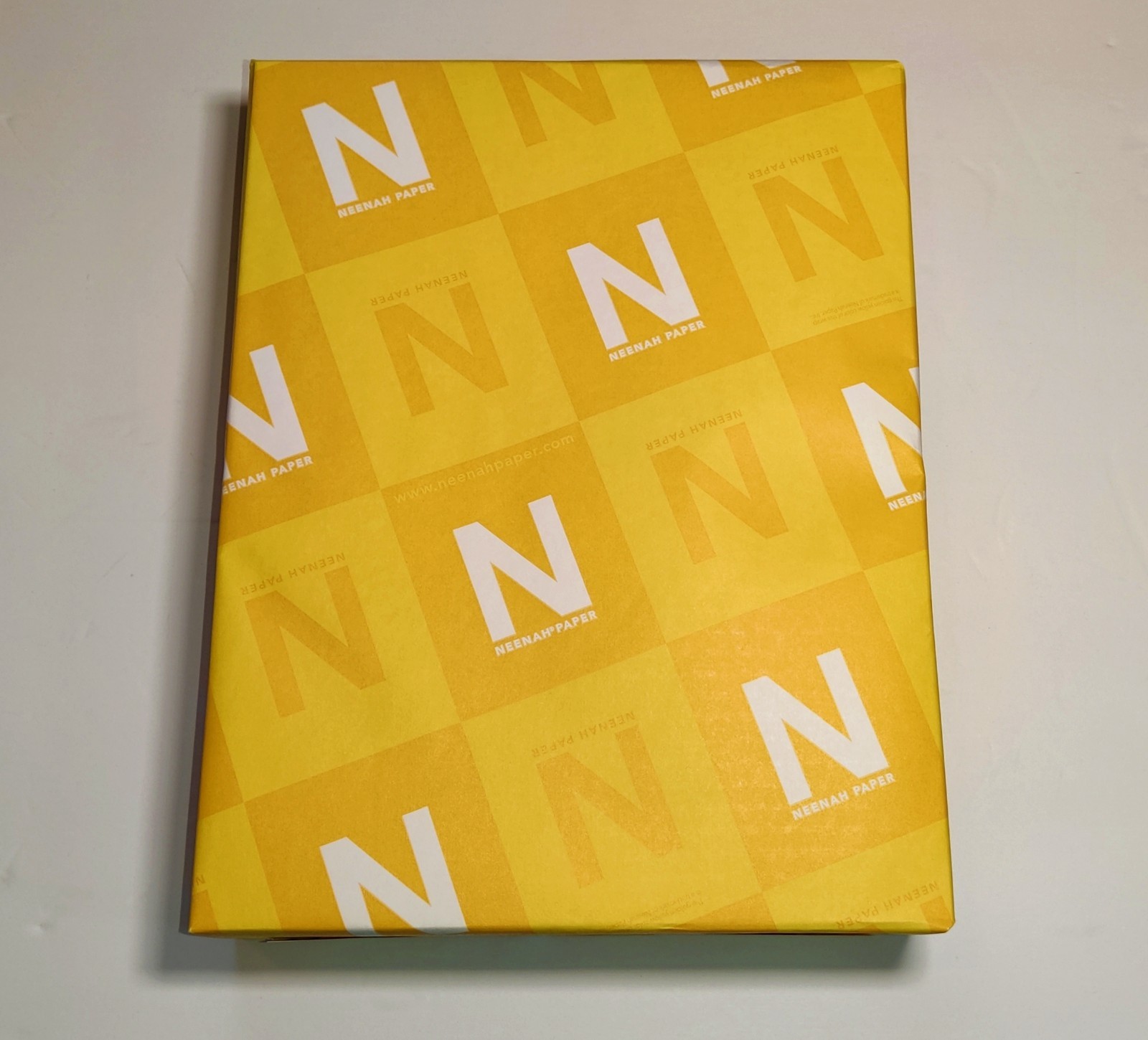 Neenah Paper Astrobrights Colored Card Stock 65 lb. 8-1/2 x 11 Solar Yellow 250