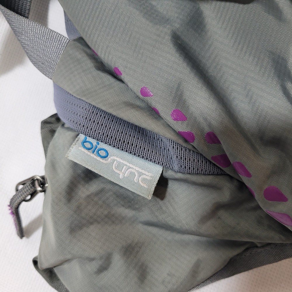 Gregory Maya 22 Backpack Sm Gray Purple BioSync Lightweight Adjustable Day Sack