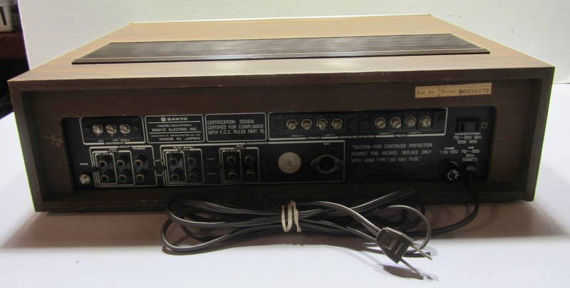 Sanyo 4 Channel Receiver DCX 2700K- WORKS