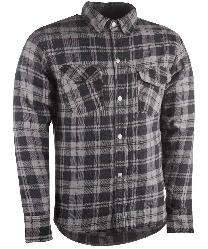 Marksman Flannel Black/Grey Sm