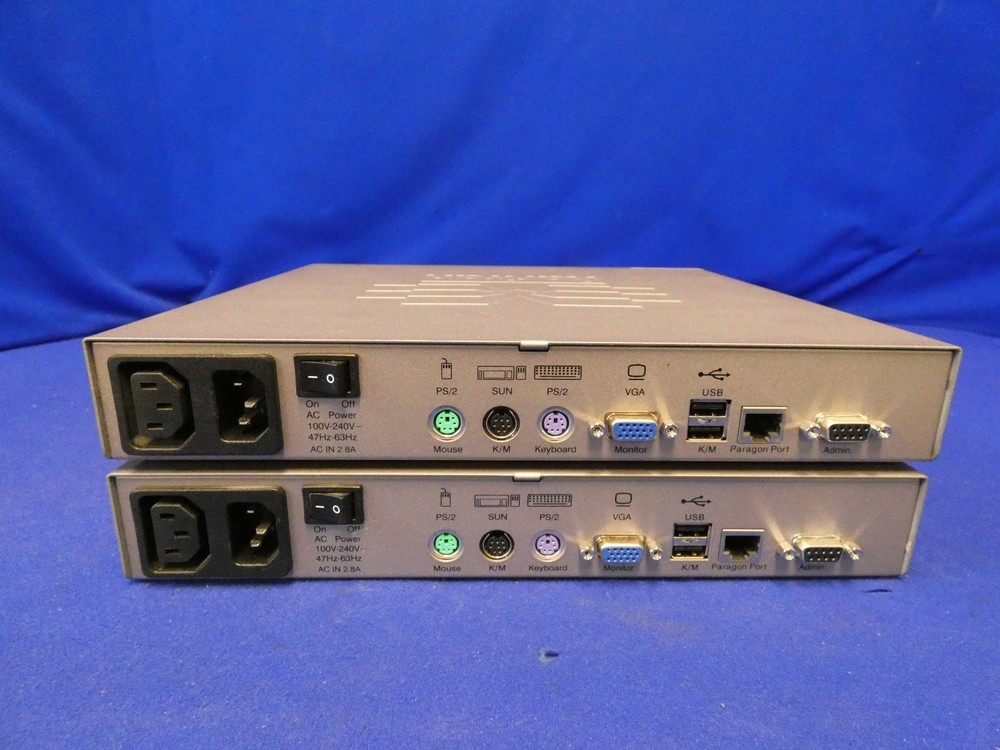 Raritan Paragon P2-EUST Enhanced User Station QTY 2