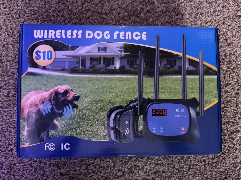 Wireless Dog Fence Model S10 Electronic Pet Containment System