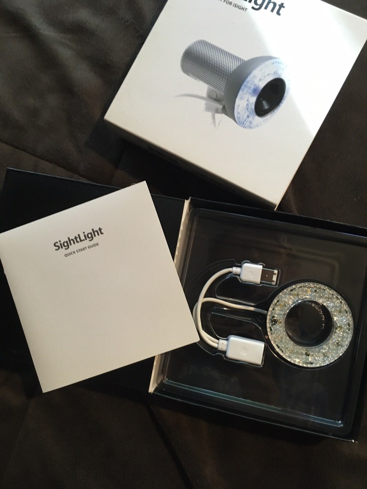 Griffin Technology SightLight Firewire Light For iSIGHT Camera Mac *open box*